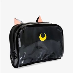 LAST NWT Anime Sailor Moon Luna Cosmetic Makeup Bag Sailor Moon Luna Makeup Bag